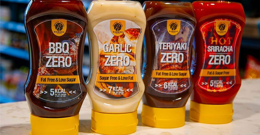 salsas zero de rabeko bajas en calorias