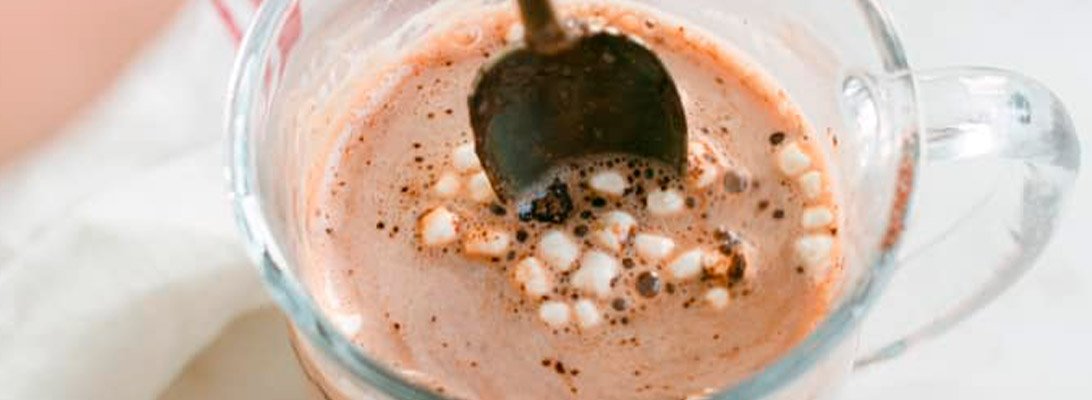 bombas de chocolate caliente