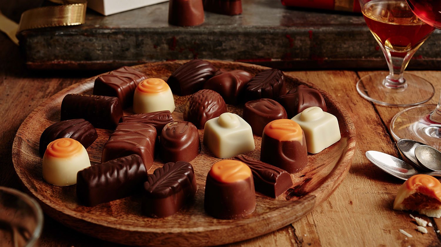 bombones belgas duc do en caja gourmet leon