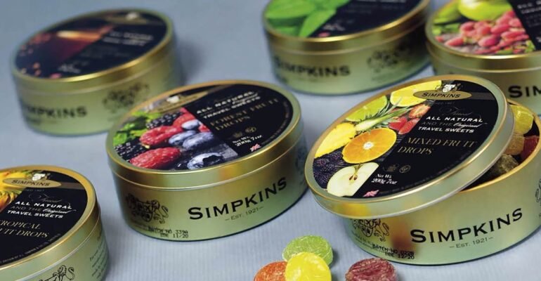 caramelos Simpkins tradición, calidad y estilo gourmet