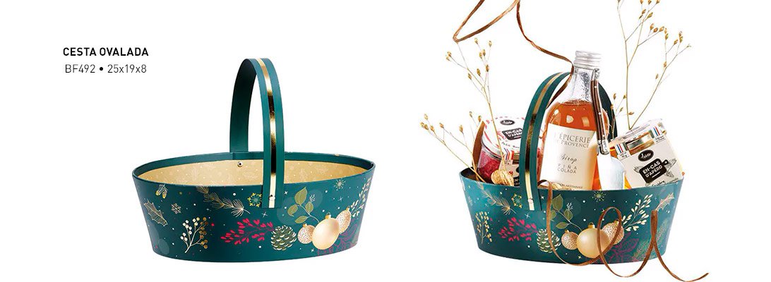 cestas para regalo navideño gourmet leon