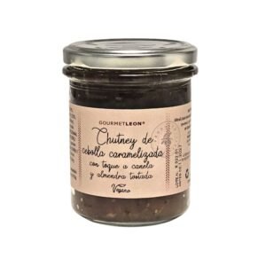 Chutney de cebolla caramelizada con canela y almendra | Gourmet Leon