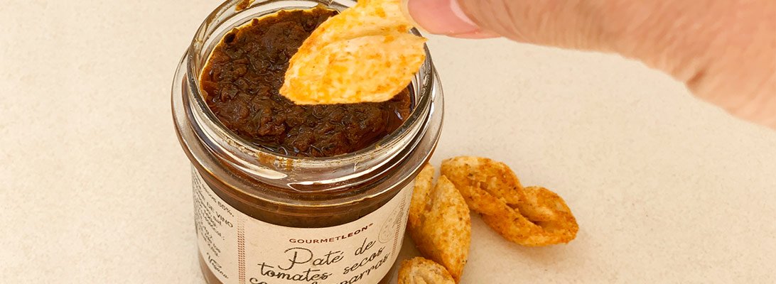 dip de tomates secos gourmet leon