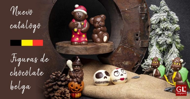 figuras de chocolate belga regalos navidad gourmet leon