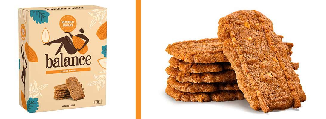 galletas de almendra sin azucar balance