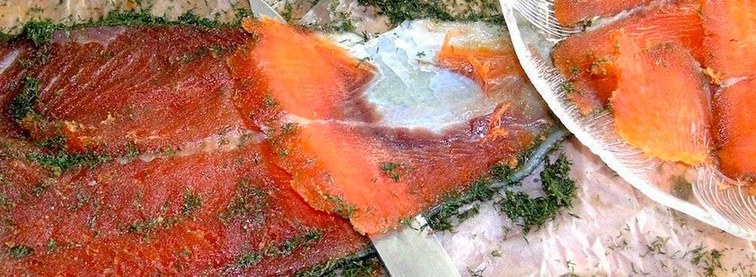 gravlax salmon curado receta