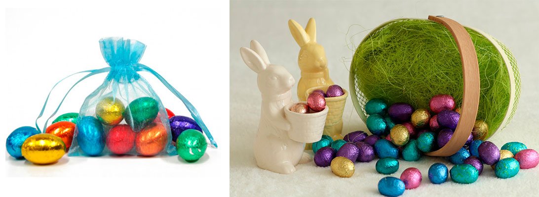 huevos de pascua pequenos a granel