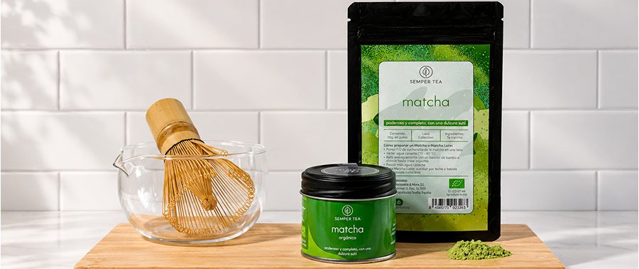 Matcha ecológico de Semper Tea en calidad Premium y Culinaria Matcha Ecológico Japonés | Premium y Culinario