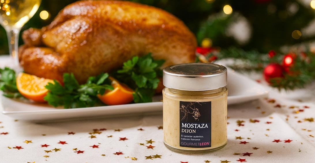 mostaza dijon gourmet leon en recetas navidenas