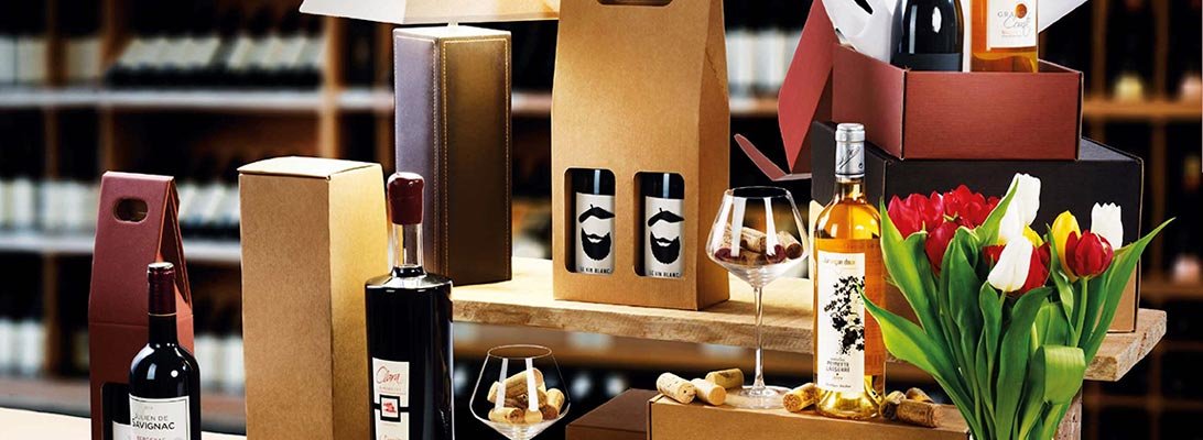 packaging premium para botellas de vino y licores artesanos