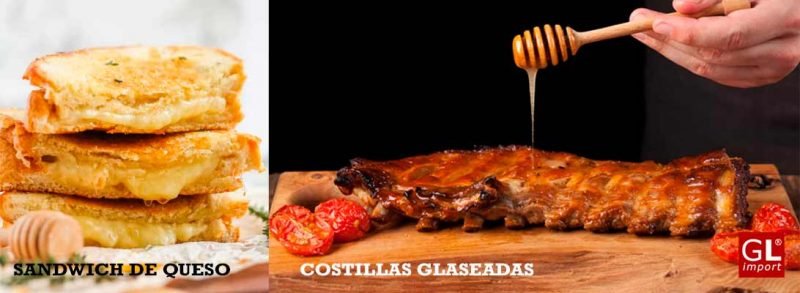 recetas con mieles sanwich de queso costillas glaseadas con miel