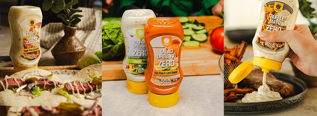 salsas bajas en calorias rabeko