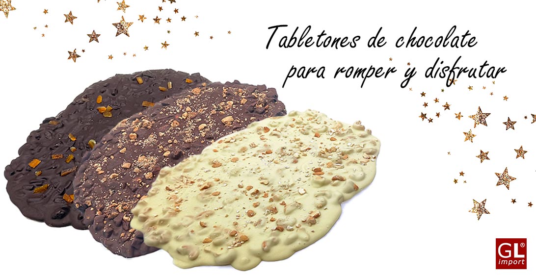 tabletones de chocolate para romper gourmet leon