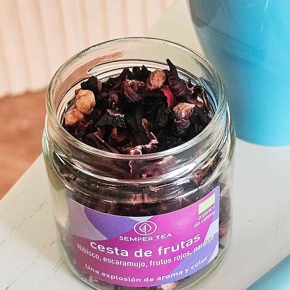 Té de Frutas Ecológico — A granel y en tarro de cristal