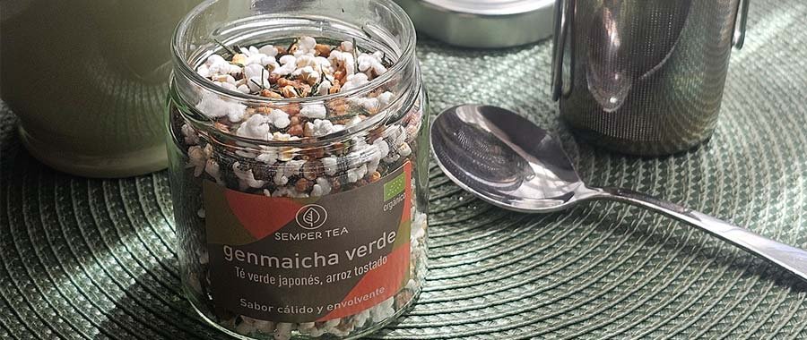 Compra té verde Genmaicha a granel y disfruta de la auténtica infusión japonesa de té verde con arroz integral tostado te verde genmaicha a granel
