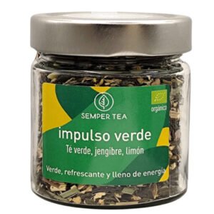 Te verde con jengibre y limon ecologico Gourmet Leon