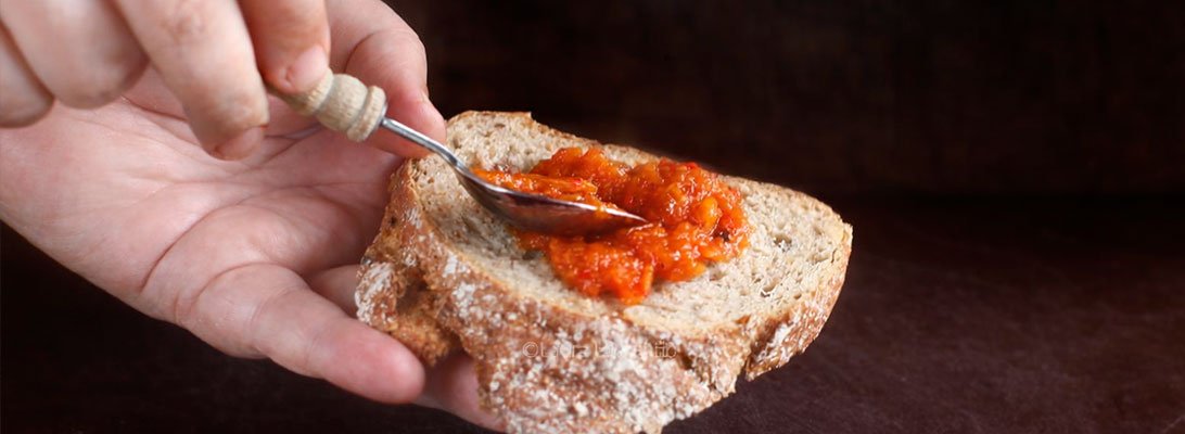 Untable vegetal gourmet de pimiento rojo