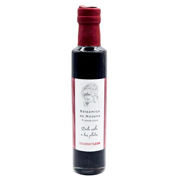 Vinagre Balsámico con Frambuesa: Sabor Suave y Aromático para Platos Dulces y Salados